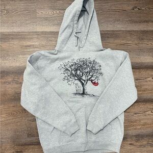 Taylor Swift Gray ‘All Too Well Taylor’s Version’ Hoodie with Tree Scarf